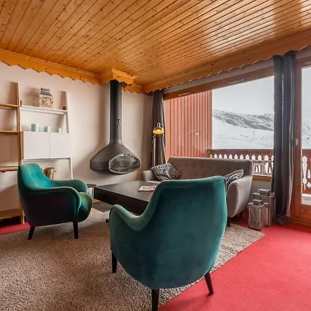Hermine, In-out With Wifi In Val Thorens, 